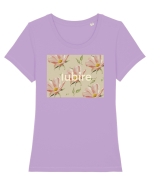 Iubire Tricou mânecă scurtă guler larg fitted Damă Expresser