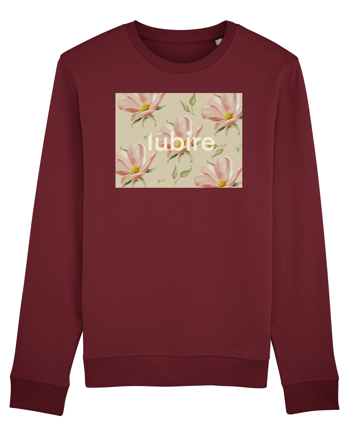 Bluză mânecă lungă Unisex Rise Burgundy