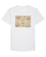 Iubire Tricou mânecă scurtă guler larg Bărbat Skater