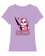 Completely Unhinged Tricou mânecă scurtă guler larg fitted Damă Expresser