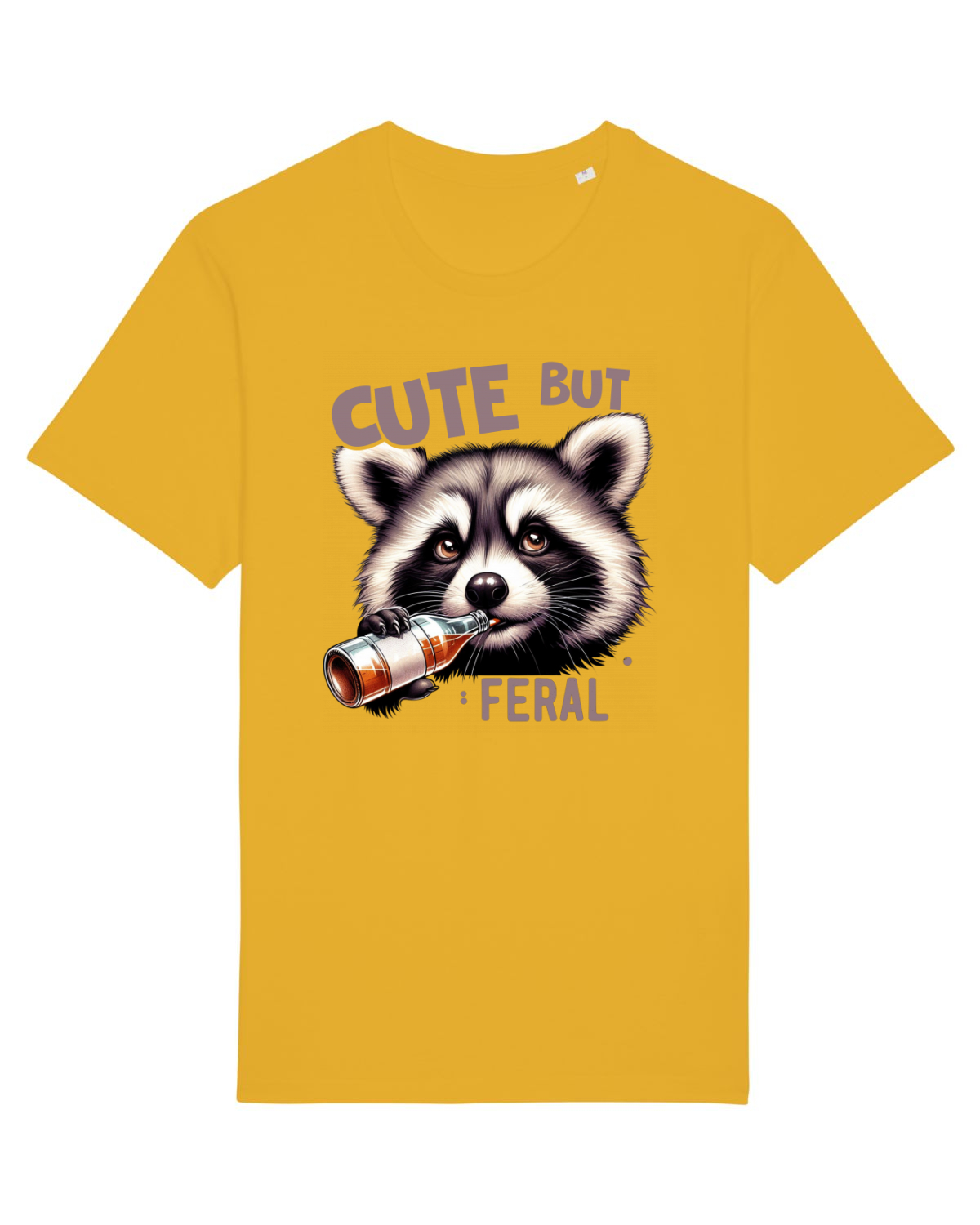 Tricou mânecă scurtă Unisex Rocker Spectra Yellow