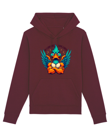 Do I Looke LikeI Give A Duck Burgundy
