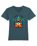 Do I Looke LikeI Give A Duck Tricou mânecă scurtă guler V Bărbat Presenter