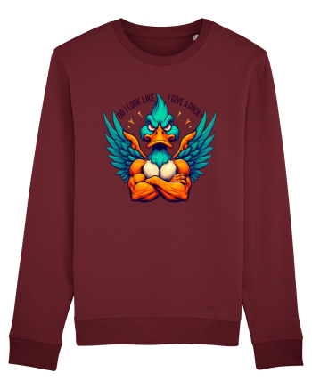 Do I Looke LikeI Give A Duck Burgundy