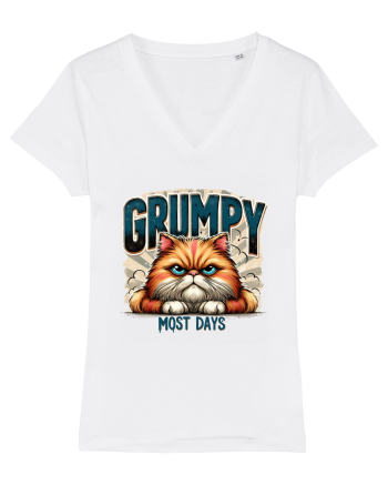 Grumpy Most Days White