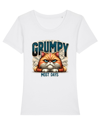 Grumpy Most Days White