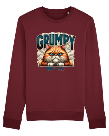 Grumpy Most Days Burgundy
