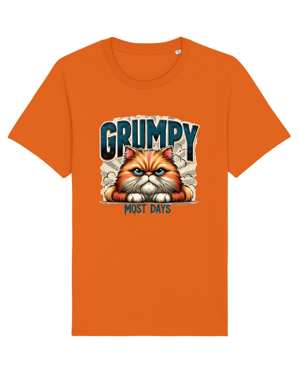 Tricou mânecă scurtă Unisex Rocker Bright Orange