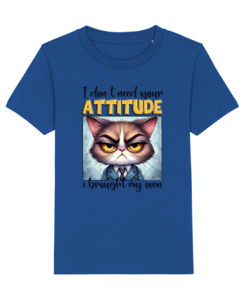 I Don't Need Your Attitude Majorelle Blue