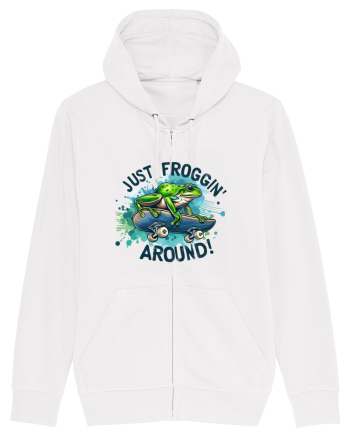 Just Froggin' Around! White