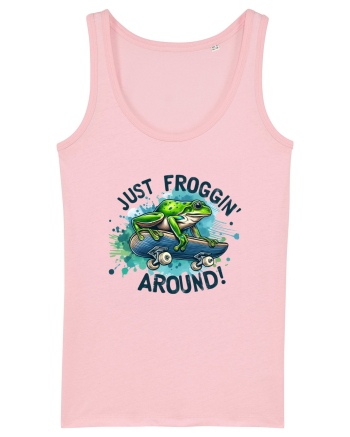 Just Froggin' Around! Cotton Pink