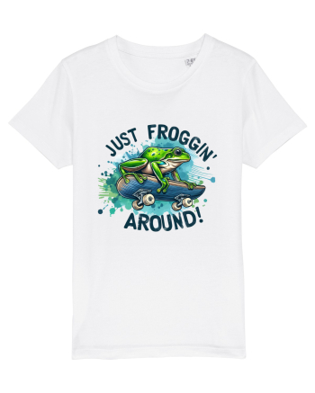 Just Froggin' Around! White