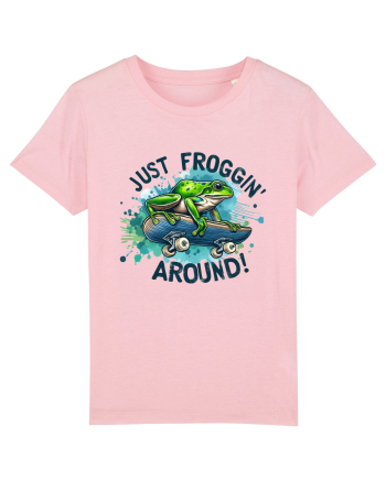 Just Froggin' Around! Cotton Pink