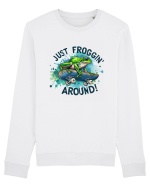 Just Froggin' Around! Bluză mânecă lungă Unisex Rise