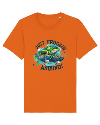 Just Froggin' Around! Bright Orange