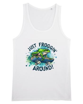 Just Froggin' Around! White