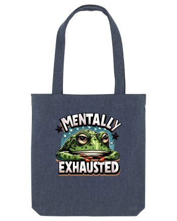 Mentally Exhausted Midnight Blue