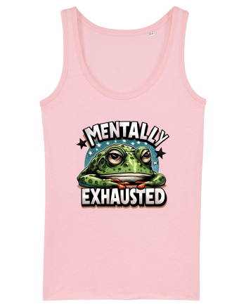 Mentally Exhausted Cotton Pink