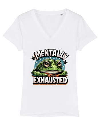 Mentally Exhausted White