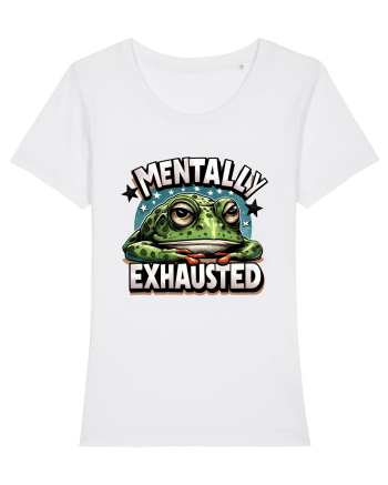 Mentally Exhausted White
