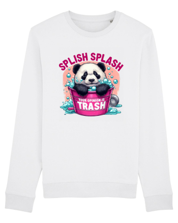 Splish Splash Your Opinion Is Trash White