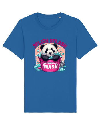 Splish Splash Your Opinion Is Trash Royal Blue