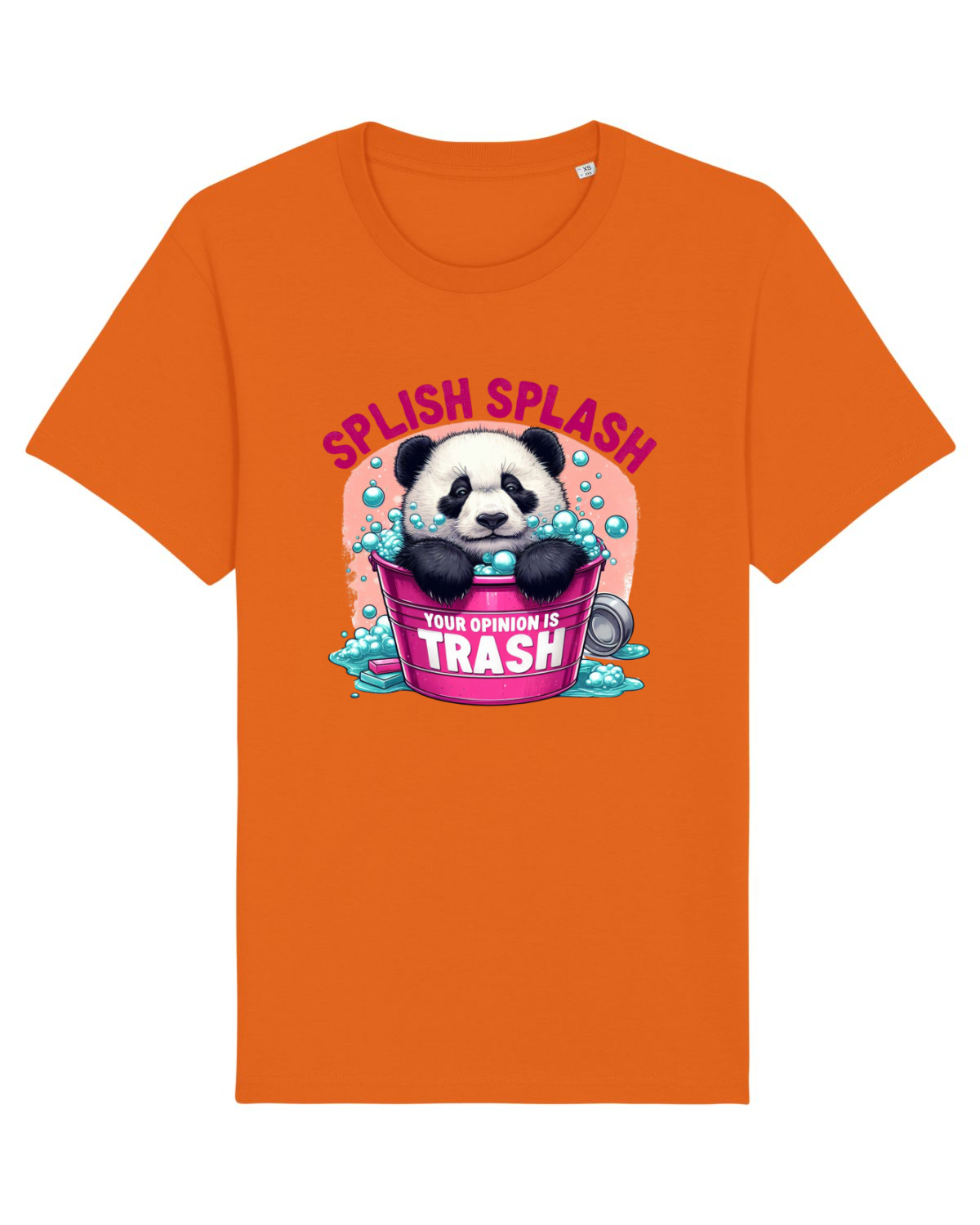 Tricou mânecă scurtă Unisex Rocker Bright Orange