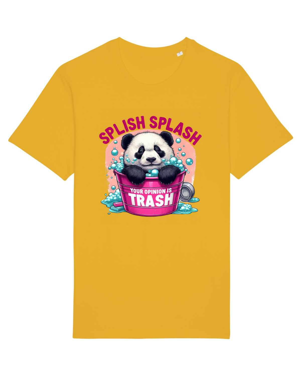 Tricou mânecă scurtă Unisex Rocker Spectra Yellow