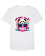 Splish Splash Your Opinion Is Trash Tricou mânecă scurtă guler larg Bărbat Skater