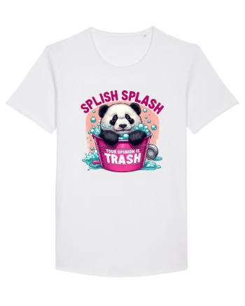 Splish Splash Your Opinion Is Trash White