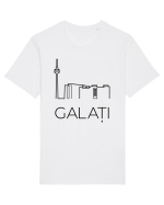 Galați: Mândru să fiu din Galați Tricou mânecă scurtă Unisex Rocker