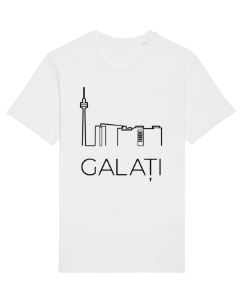 Galați: Mândru să fiu din Galați Tricou mânecă scurtă Unisex Rocker