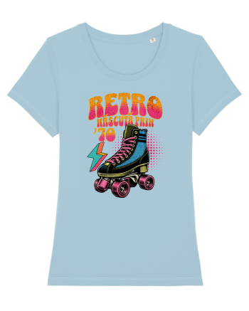 Retro - nascuta prin 70 Sky Blue