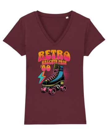 Retro - nascuta prin 80 Burgundy