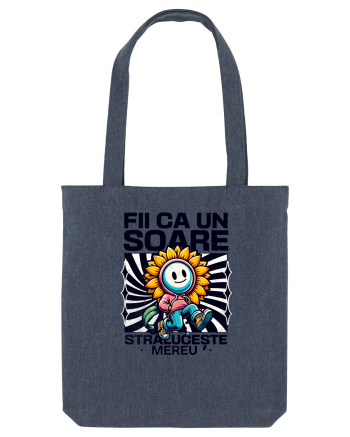 Motivational - Fii ca un Soare straluceste mereu Midnight Blue