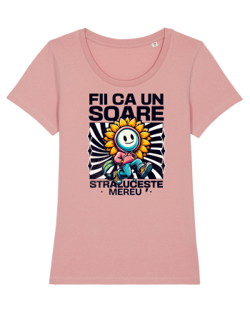 Motivational - Fii ca un Soare straluceste mereu Canyon Pink