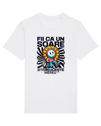 Motivational - Fii ca un Soare straluceste mereu White