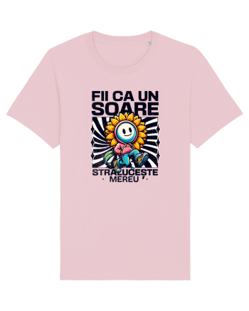 Motivational - Fii ca un Soare straluceste mereu Cotton Pink