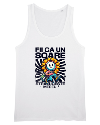 Motivational - Fii ca un Soare straluceste mereu White