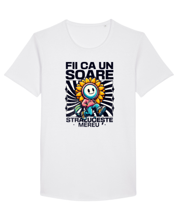 Motivational - Fii ca un Soare straluceste mereu White