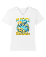 Plecata sa ma balacesc - un tricou de vara, de plaja, de piscina Tricou mânecă scurtă guler V Bărbat Presenter