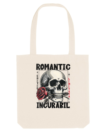 Romantic incurabil - Schelet craniu cu trandafir in gura Natural