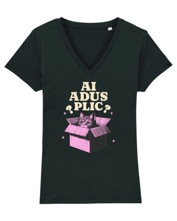 Pisica simpatica - ai adus plic? Black
