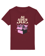 Pisica simpatica - ai adus plic? Tricou mânecă scurtă  Copii Mini Creator