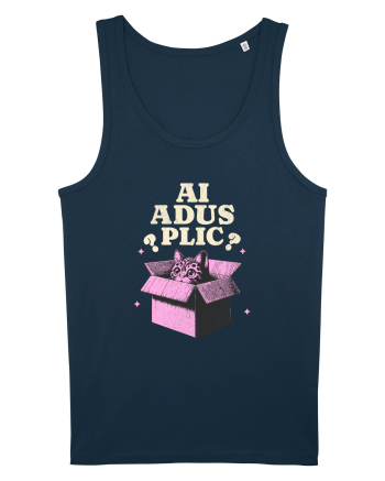 Pisica simpatica - ai adus plic? Navy