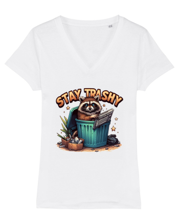 Stay Trashy White