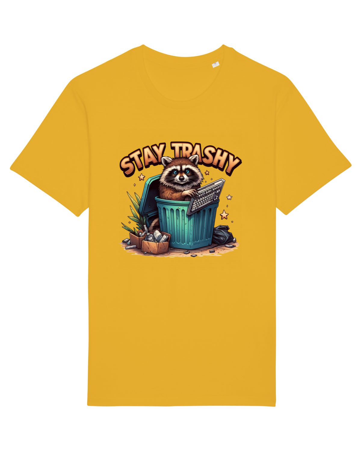 Tricou mânecă scurtă Unisex Rocker Spectra Yellow