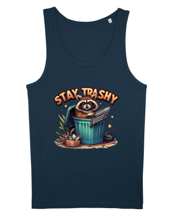 Stay Trashy Navy