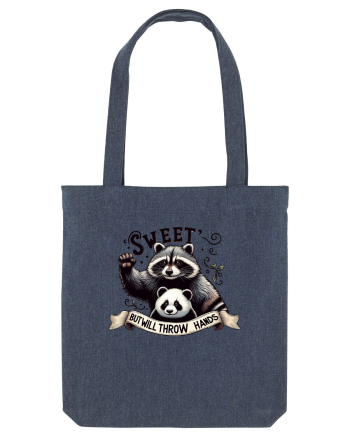 Sweet But Will Throw Hands Midnight Blue