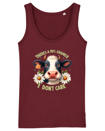 There's A 99% Chance Don't Care Burgundy